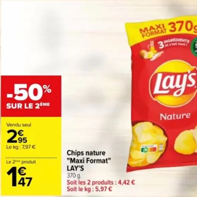 PROMO CHIPS LAY'S
