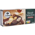 Biscuits assortiment 3 chocolats CARREFOUR EXTRA