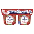 Yaourt gourmand fraise MAMIE NOVA