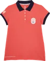 Polo femme orange L Mascotte Jeux Olympiques PARIS 2024