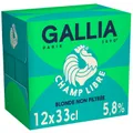 Bière Blonde Non Filtrée Champ Libre 58% GALLIA