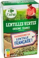 Lentilles vertes CARREFOUR EXTRA