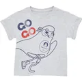 T-shirt bébé gris 12 mois Mascotte Jeux Olympiques PARIS 2024