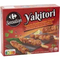 Brochettes de poulet Yakitori Teriyaki CARREFOUR SENSATION