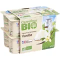 Yaourt lait entier vanille Bio CARREFOUR BIO