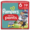 Couches-Culottes Baby-Dry Paw Patrol Taille 6 14kg-19kg PAMPERS