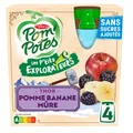 Compotes Les P'tits Explorateurs Thor pomme banane mûre sans sucres ajoutés POM'POTES