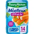 Bâtonnets de Surimi le Moelleux msc -25% de sel FLEURY MICHON