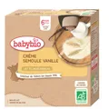 Desserts bébé à boire dès 6 mois semoule vanille Bio BABYBIO