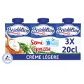 Crème Semi-Épaisse Légère 18% Mat.Gr. BRIDELICE