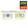 Yaourts Velours de Lait citron CARREFOUR SENSATION