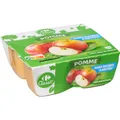 Compote Pomme Sans Sucres Ajoutés CARREFOUR CLASSIC'