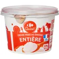 Crème Fraîche Épaisse Entière CARREFOUR CLASSIC'