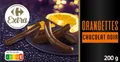 Orangettes chocolat noir CARREFOUR EXTRA
