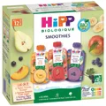 Compote bébé dès 12 mois gourdes multipack 3 variétés Bio HIPP BIOLOGIQUE