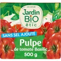 Pulpe tomate au basilic bio JARDIN BIO ETIC