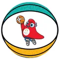 Ballon de basket mascotte Jeux Olympiques PARIS 2024
