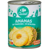 Fruits au sirop ananas en tranches CARREFOUR