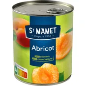 Fruits au sirop abricots ST MAMET