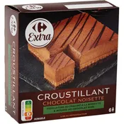 Croustillant chocolat noisette CARREFOUR EXTRA