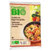 Légumes cuisinés poêlée de légumes grillés bio CARREFOUR BIO
