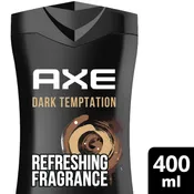 Gel Douche Homme Dark Temptation Parfum Frais AXE
