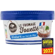 Fromage à tartiner fouetté nature CARREFOUR