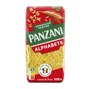 Pâtes alphabets à potage PANZANI