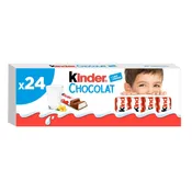 Tablette Chocolat au lait KINDER CHOCOLAT
