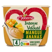 Compotes velouté mangue ananas SSA MATERNE