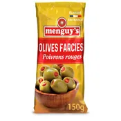 Olives vertes  farcies aux poivrons MENGUY'S