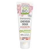 Shampoing Au Lait D'Amande Cheveux Doux sans Sulfates SO'BIO ETIC