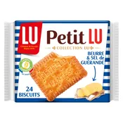 Biscuits au beurre et sel de Guérande Petit Lu LU