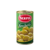 Olives vertes Manzanilla farce d'anchois SERPIS