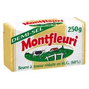 Beurre Demi-sel 60% Mat. Gr. MONTFLEURI