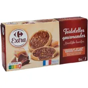 Biscuits chocolat caramel CARREFOUR EXTRA