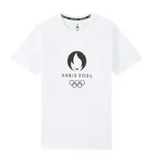 T-shirt homme blanc M Jeux Olympiques PARIS 2024