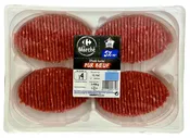 Steaks hachés pur bœuf 5% MG CARREFOUR LE MARCHE
