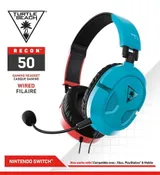 Casque gaming filaire Recon 50N rouge/bleu TURTLE BEACH