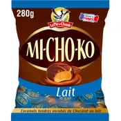 Bonbons caramel chocolat lait  MICHOKO