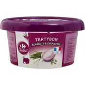 Fromage à Tartiner Echalote Ciboulette  CARREFOUR