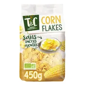 Céréales corn flakes sans sucres ajoutés Bio TERRES & CEREALES BIO