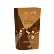 Chocolat noir et lait noisettes assortiment NUXOR LINDT