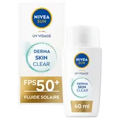 Protection Solaire UV Visage FPS 50+ Derma Skin Clear NIVEA