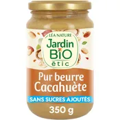 Pâte à tartiner beurre de cacahuètes Bio JARDIN BIO ETIC