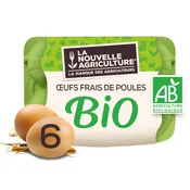 Œufs Bio Sans Antibiotiques Sans OGM LA NOUVELLE AGRICULTURE