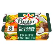 Yaourt aux fruits exotiques coco mangue ananas PANIER DE YOPLAIT
