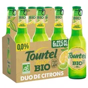 Bière sans alcool duo de citrons bio TOURTEL TWIST BIO