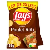 Chips saveur poulet rôti LAY'S
