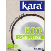 Crème de coco Bio KARA